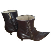Sergio Rossi Ankle boots Leather in Brown
