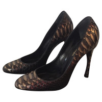 Sebastian Python leather heels