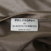 Philosophy Di Alberta Ferretti Robe en olive