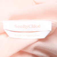 See By Chloé Oberteil aus Seide in Rosa / Pink