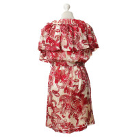 Paul & Joe Strapless dress with pattern