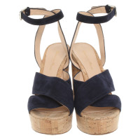 Gianvito Rossi Sandalen Suède in Blauw