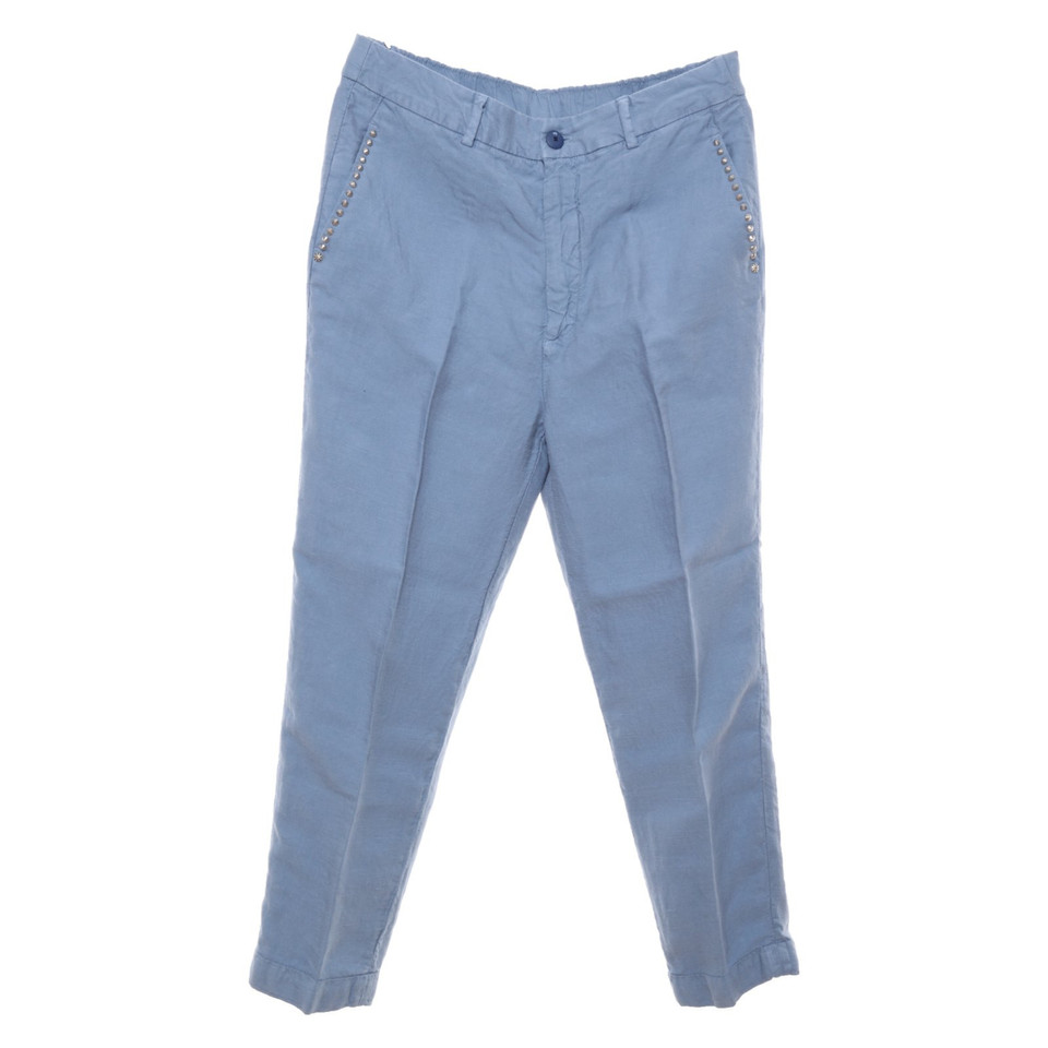 Mason's Paire de Pantalon en Bleu