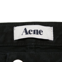 Acne Jeans Katoen in Zwart