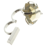 By Malene Birger Silver double ring