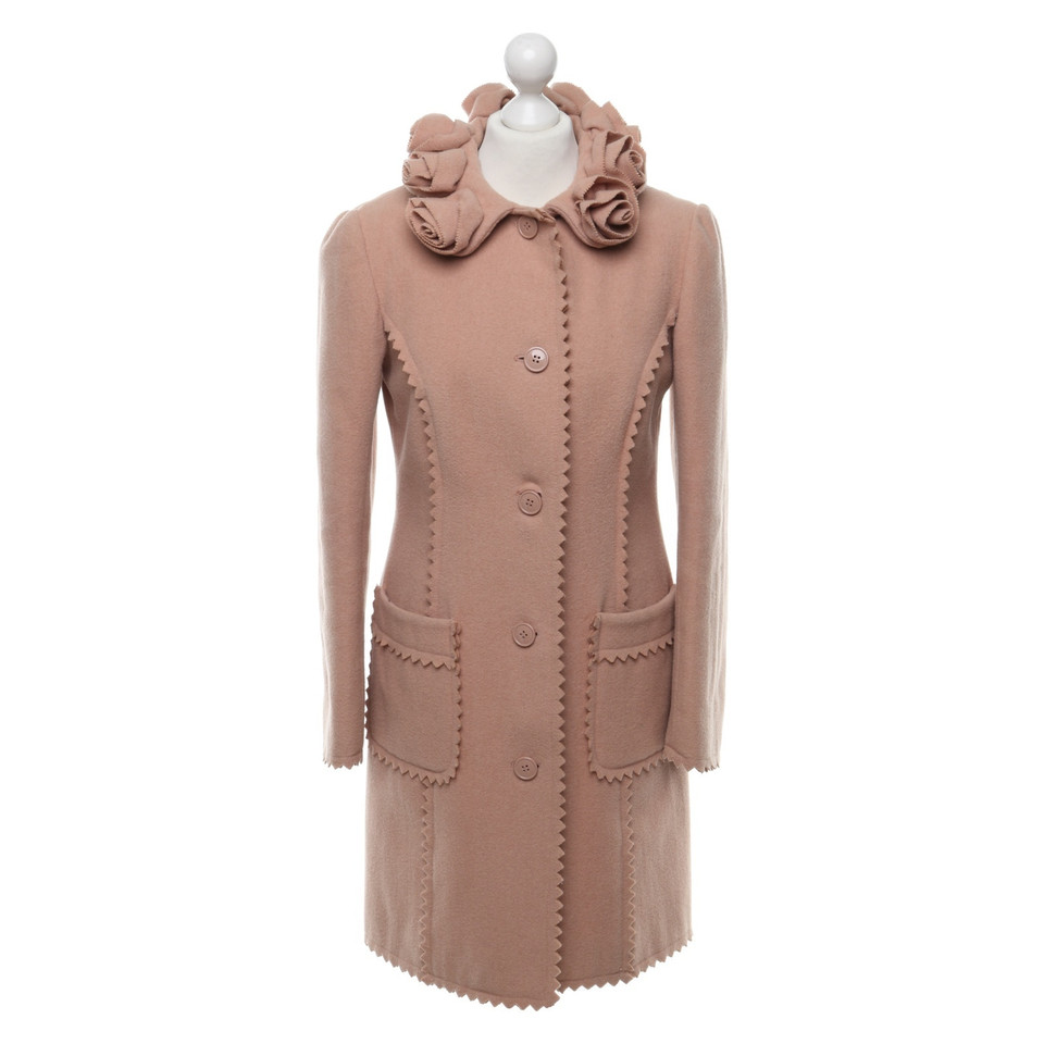 Moschino Cheap And Chic Cappotto in nudo