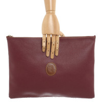 Trussardi Clutch in Bordeaux