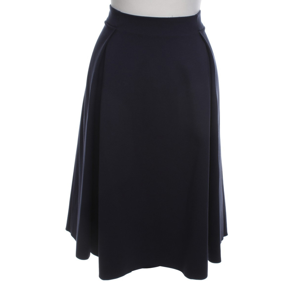 Armani Collezioni A-line skirt in dark blue