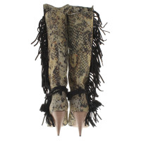 Isabel Marant Bottes avec imprimé python