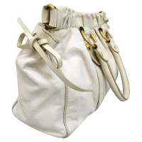 Miu Miu Shoulder bag Leather in White