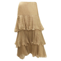 Ralph Lauren Skirt Silk in Beige