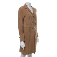 Sylvie Schimmel Leather jacket / coat in brown
