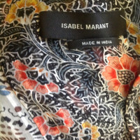 Isabel Marant Zijden tuniek met een bloemmotief