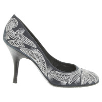 Sergio Rossi pumps with embroidery