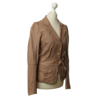 Closed Leather jacket in Taupe