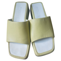 Pollini Sandals Leather in Yellow