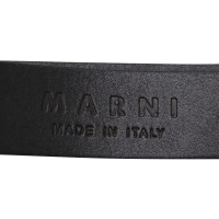 Marni Leather belt in black