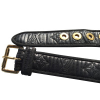 Louis Vuitton Vuitton Black Leather Belt