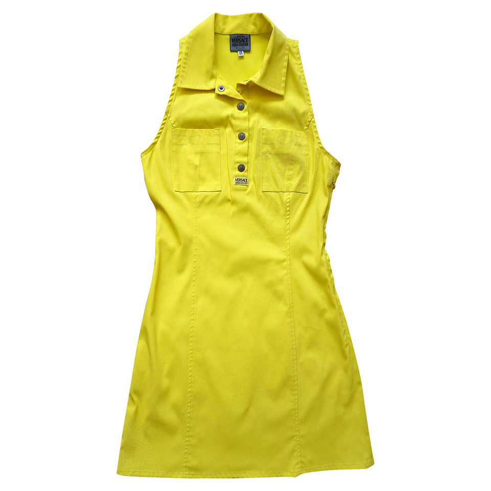 Versace Dress in Yellow