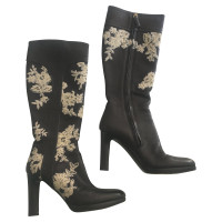 Valentino Garavani Leather boots with lace