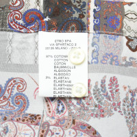 Etro Bluse mit Paisley-Muster