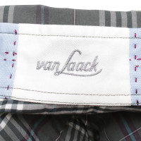 Van Laack Blouse blouse met ruitjespatroon