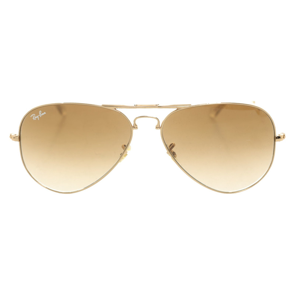 Ray Ban Sonnenbrille in Gold