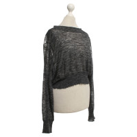 Isabel Marant Cropped fine knit sweater