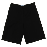 Prada Shorts aus Wolle in Schwarz