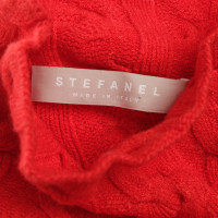 Stefanel Strickkleid in Rot