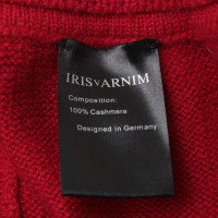 Iris Von Arnim Cashmere rok in het rood