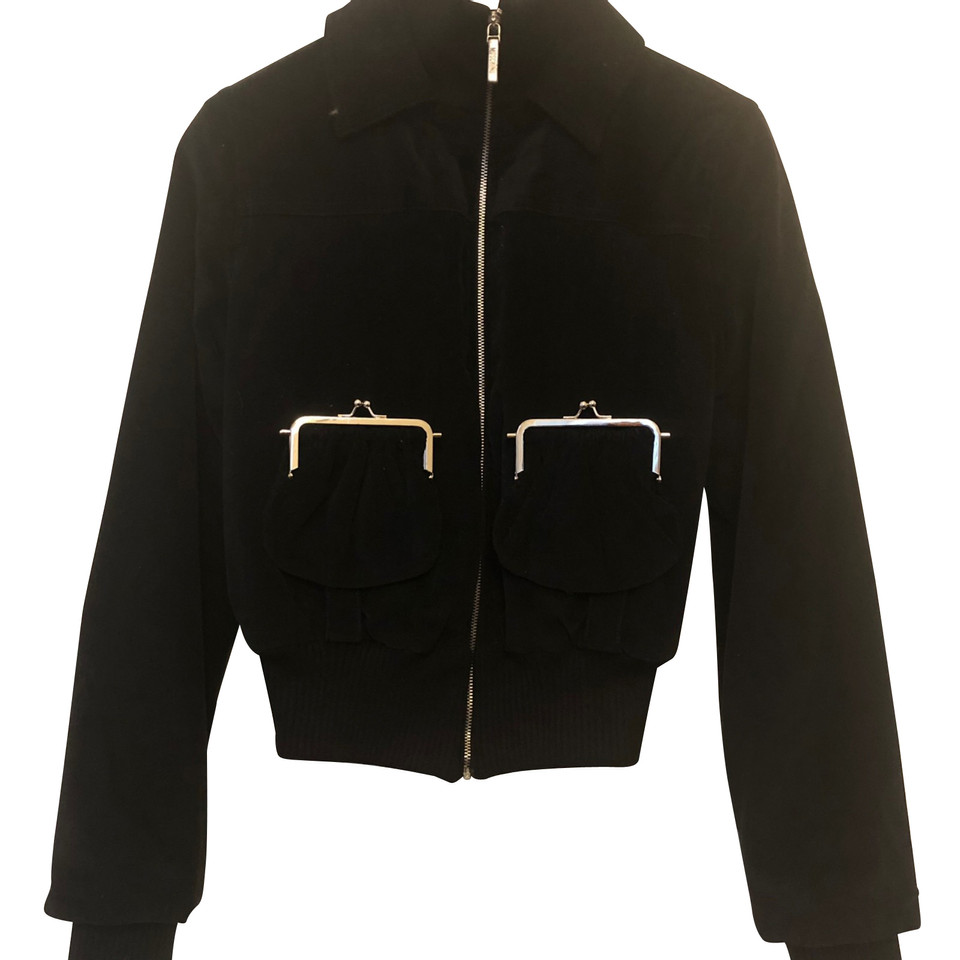 Moschino Jacket/Coat in Black