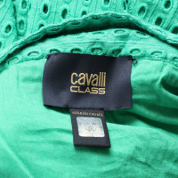 Roberto Cavalli Skirt Cotton in Green