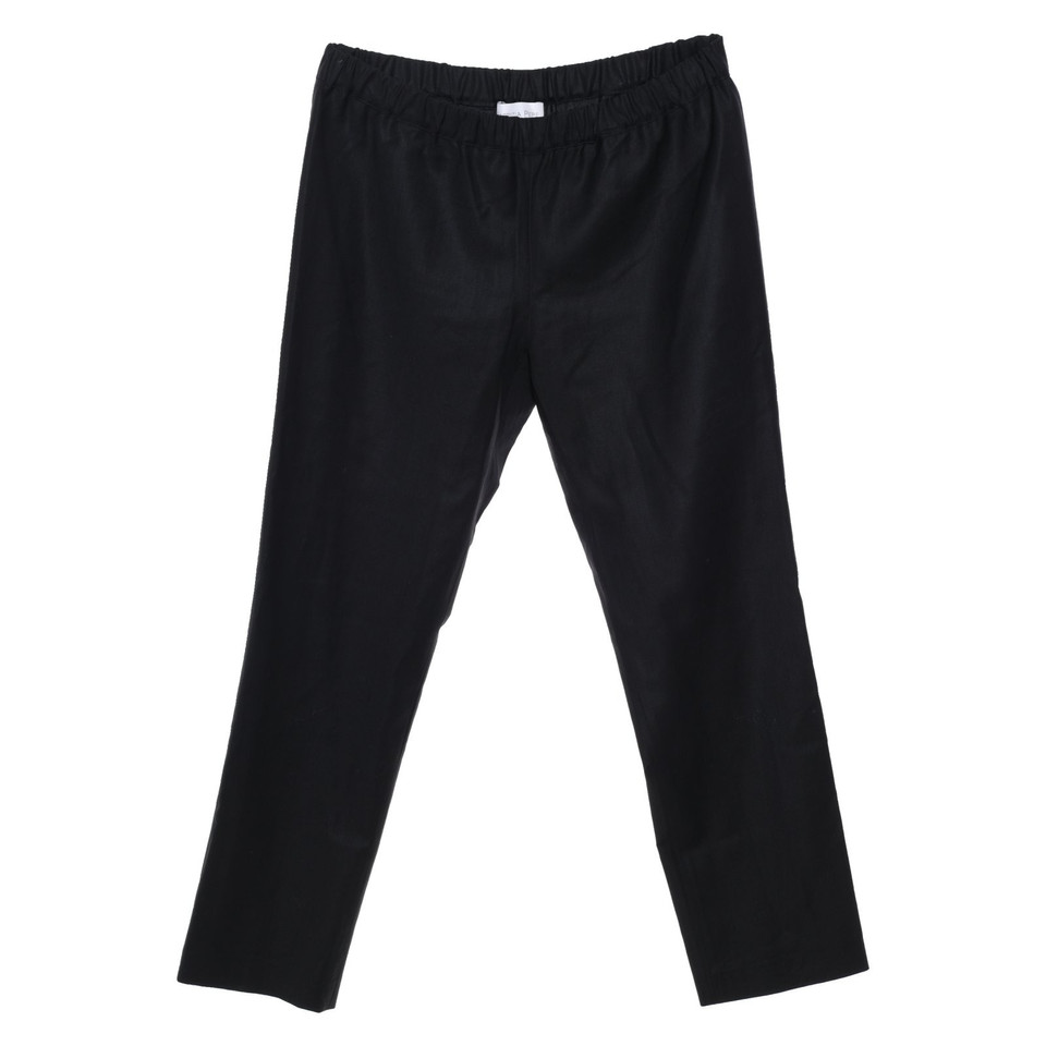 Patrizia Pepe Paire de Pantalon en Laine en Noir