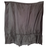 Miu Miu Black silk skirt