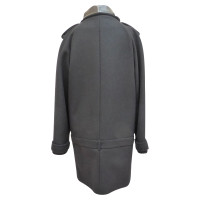 Givenchy Manteau avec doublure en cuir