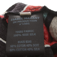 Isabel Marant camicetta di seta con motivo a strisce