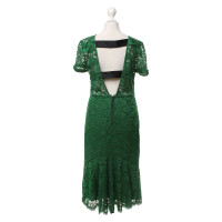 Burberry Prorsum Kanten jurk in groen