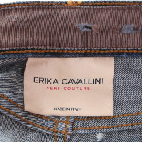 Erika Cavallini Jeans en Coton en Bleu