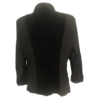 Airfield Blazer aus Baumwolle in Schwarz