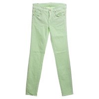 7 For All Mankind Jeans vert clair