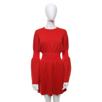Tibi Kleid aus Wolle in Rot