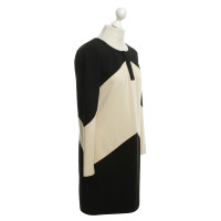 Diane Von Furstenberg Dress in cream and black