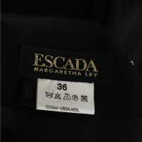 Escada Robe en Laine en Noir