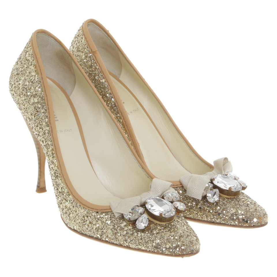 Miu Miu Glittering pumps