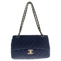 Chanel 2.55 aus Leder in Blau