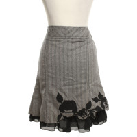 Karen Millen skirt in grey / black