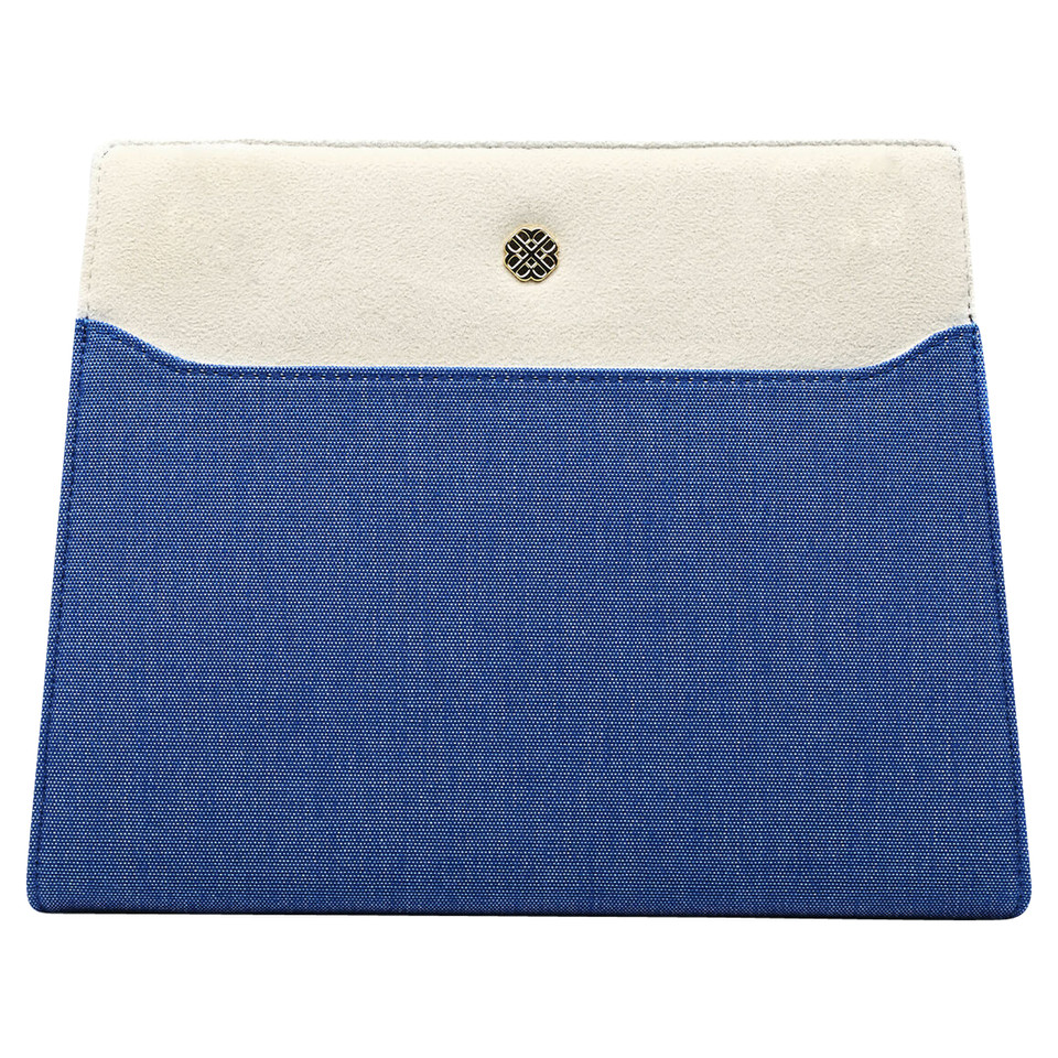 Utmon Es Pour Paris Handbag Canvas in Blue