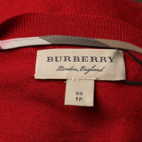 Burberry Oberteil aus Wolle in Rot
