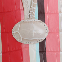 Longchamp Handtasche aus Leder in Beige